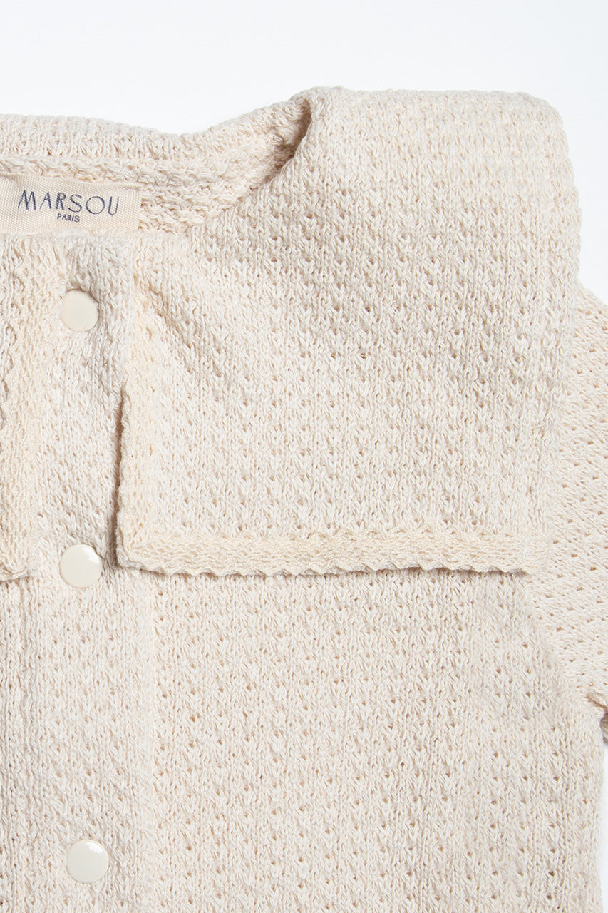 Cardigan LUIDIA | fr: ECRU | en: ECRU