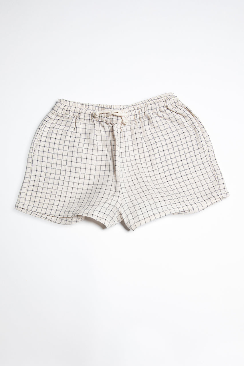 SHORT TAGAL | FR: VICHY ECRU | EN: ECRU GINGHAM
