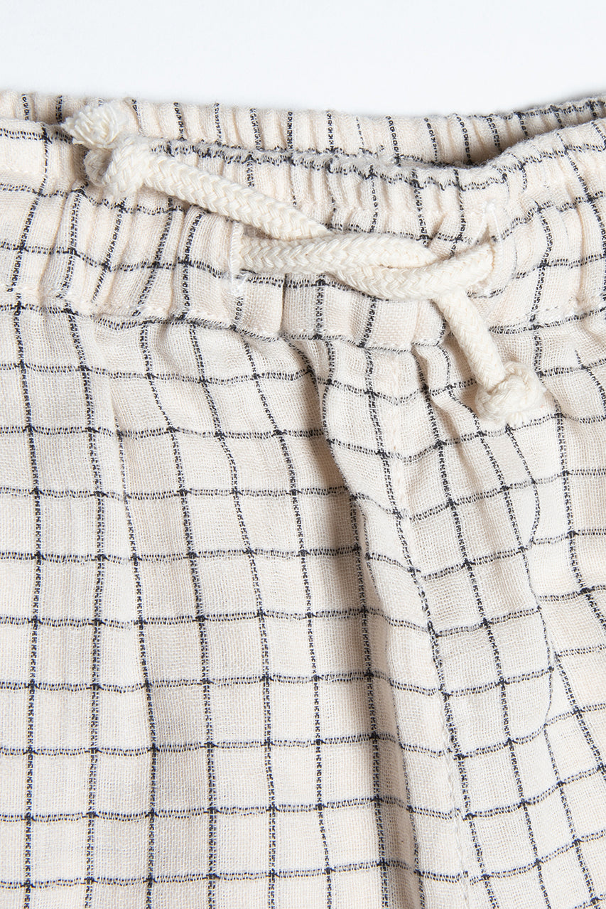 SHORT TAGAL | FR: VICHY ECRU | EN: ECRU GINGHAM