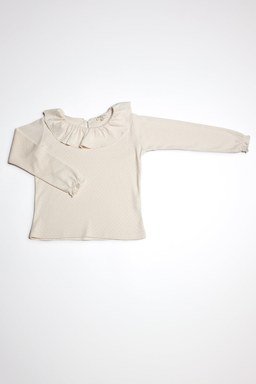 TOP PERLE | FR: ECRU | EN: ECRU