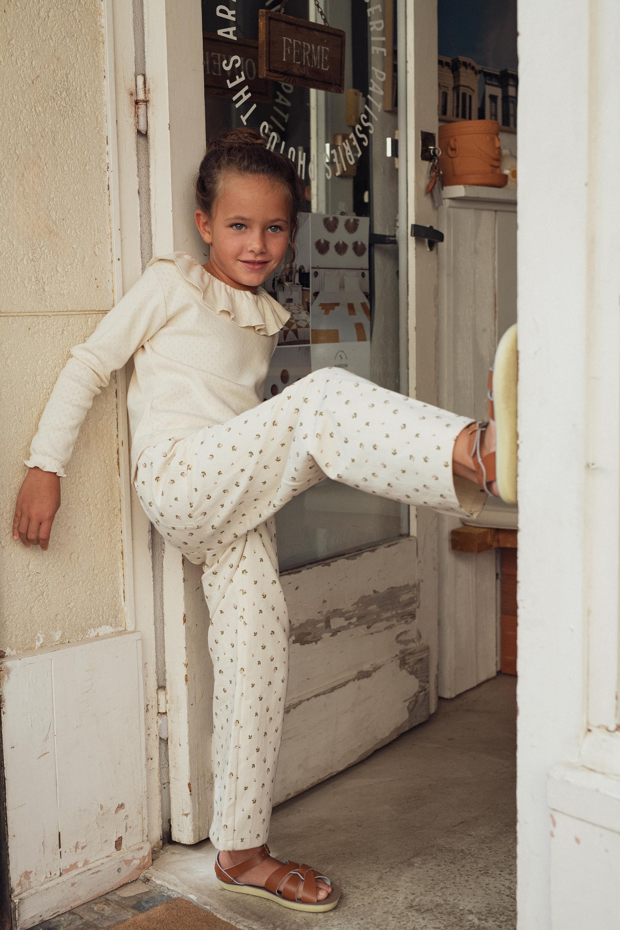 TOP PERLE | FR: ECRU | EN: ECRU