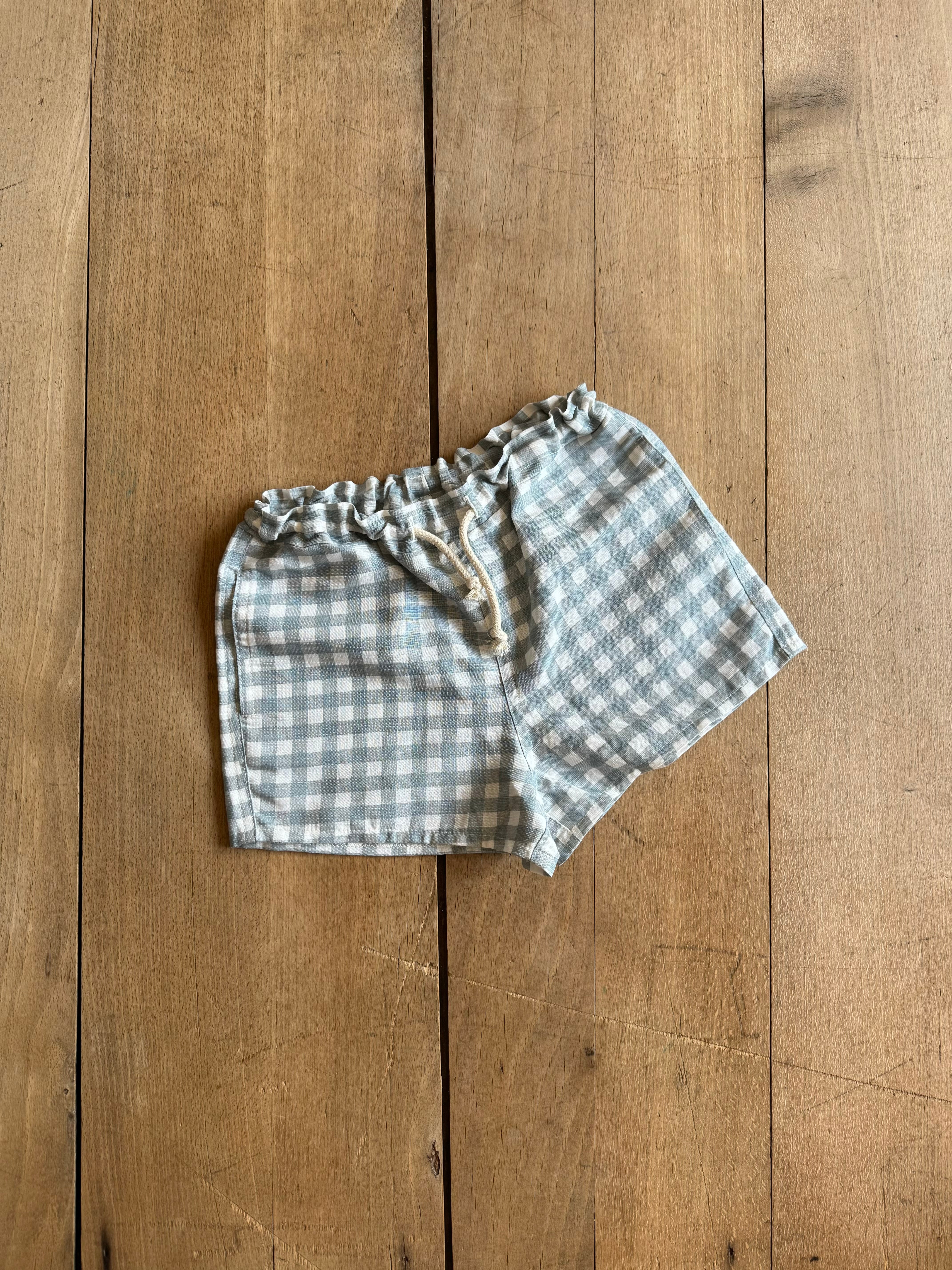 Short TAGAL | FR: VICHY BLEU | EN: BLUE GINGHAM